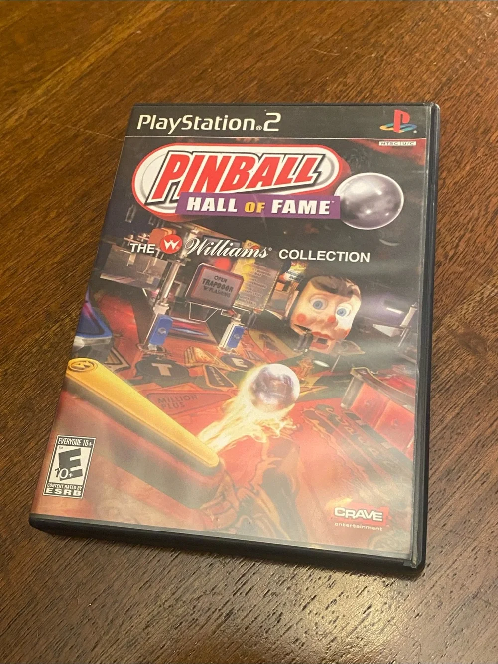 PlayStation 2 Pinball Hall of Fame - The Williams Collection (Black/Red)